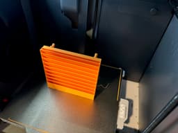 Filament Swatch with Test Holder for Multiboard 3d model