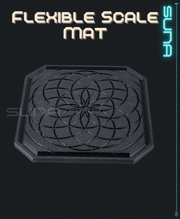 Flexible Scale Mat (TPU/TPE/FLEX) 3d model