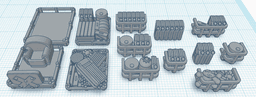 Stowage Set 1 3d model