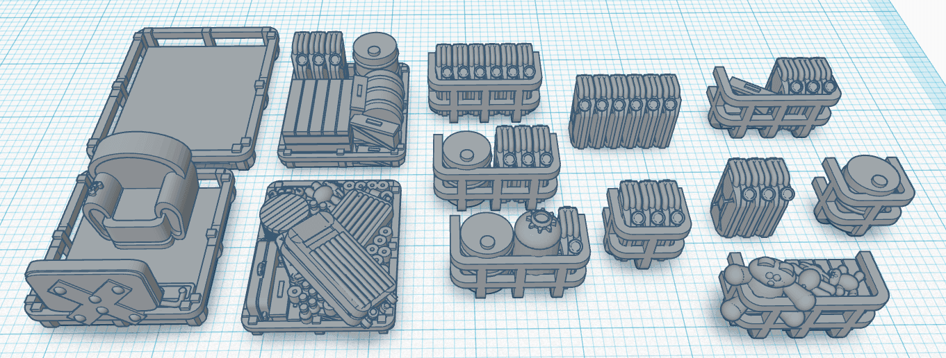 Stowage Set 1 3d model