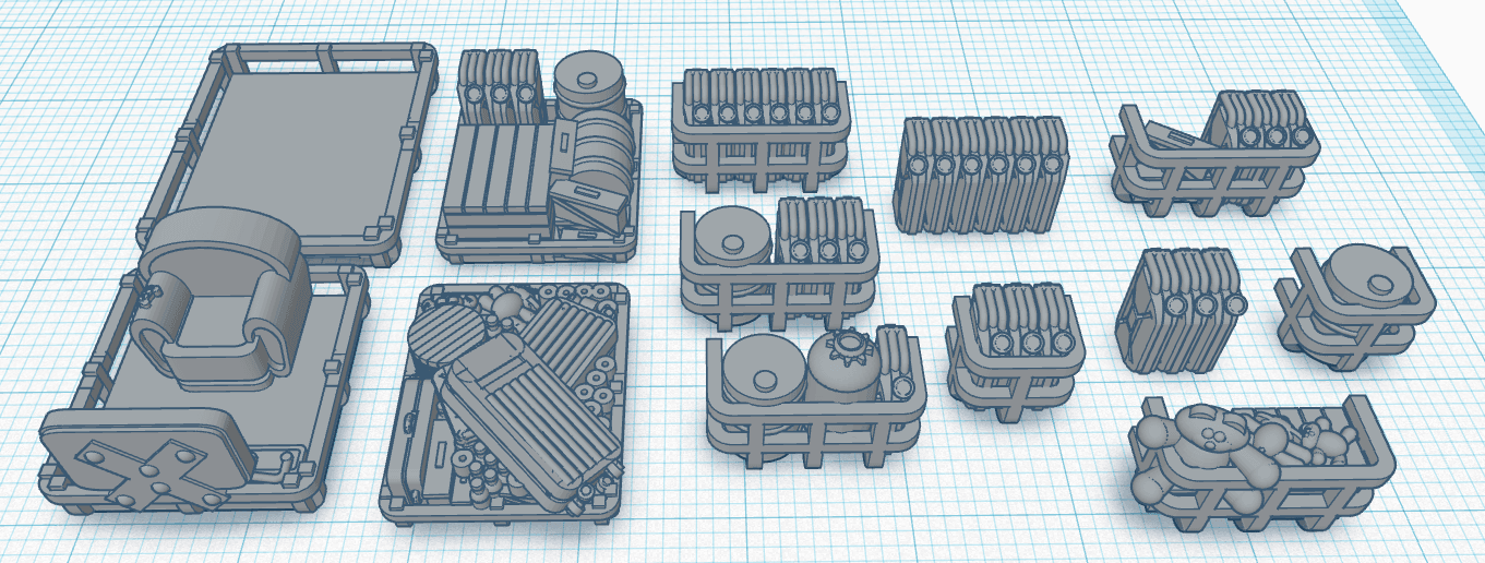 Stowage Set 1 3d model