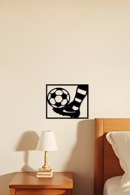 Football Wall Art, Wall Decor, Home Decor 3d model