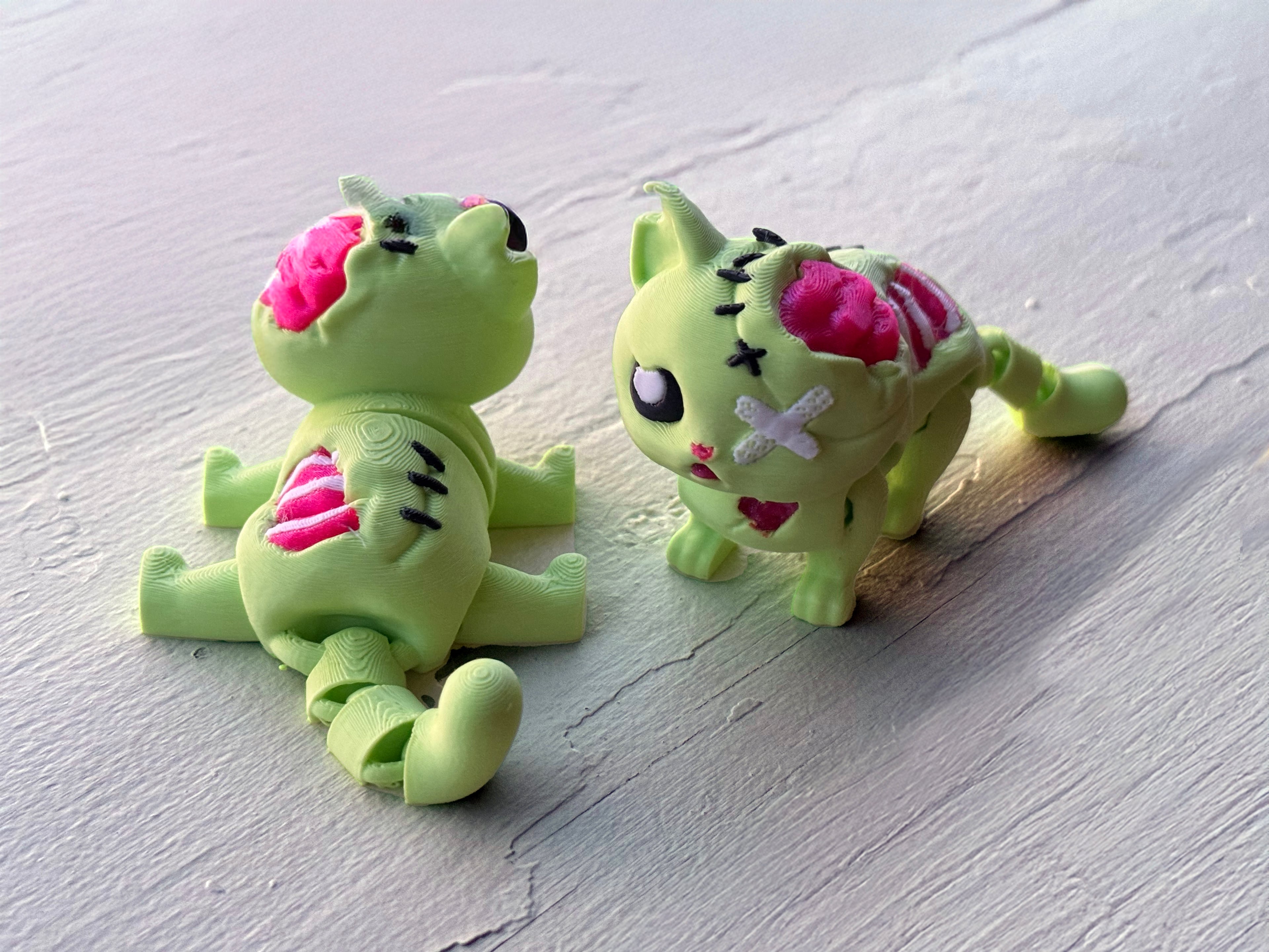 Zombie Kitty 3d model