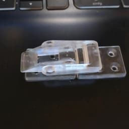 perfect Latch+toggle+lock+samesize+printed+tested 3d model