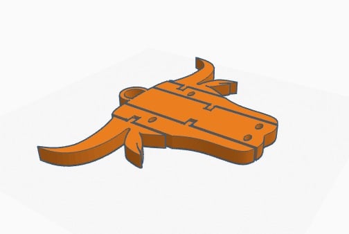 ARTICULATED COW HEAD.stl 3d model