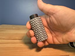 TALL SPIKED BUTTON BY LUKE 3d model