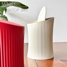 MINKY | Desktop bin 3d model