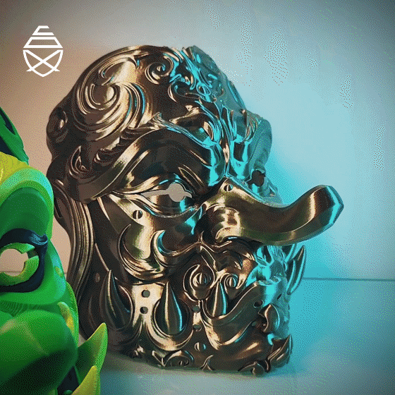 Tengu Mask 3d model