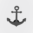 Anchor crocs 3d model