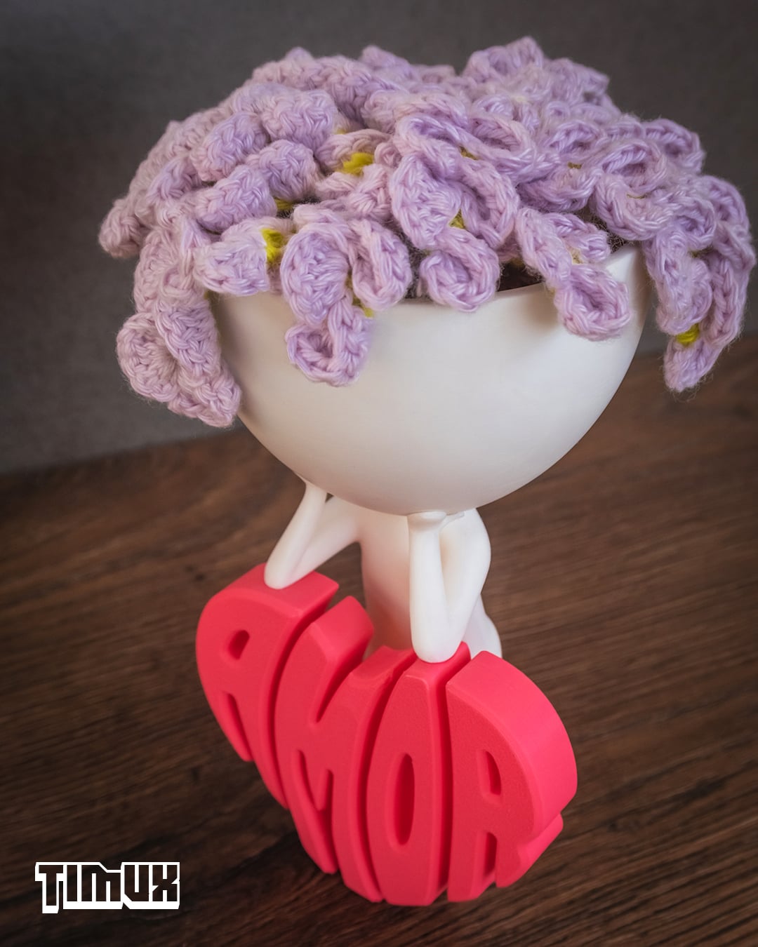 ROBERT PLANT WITH A "AMOR" HEART 3d model