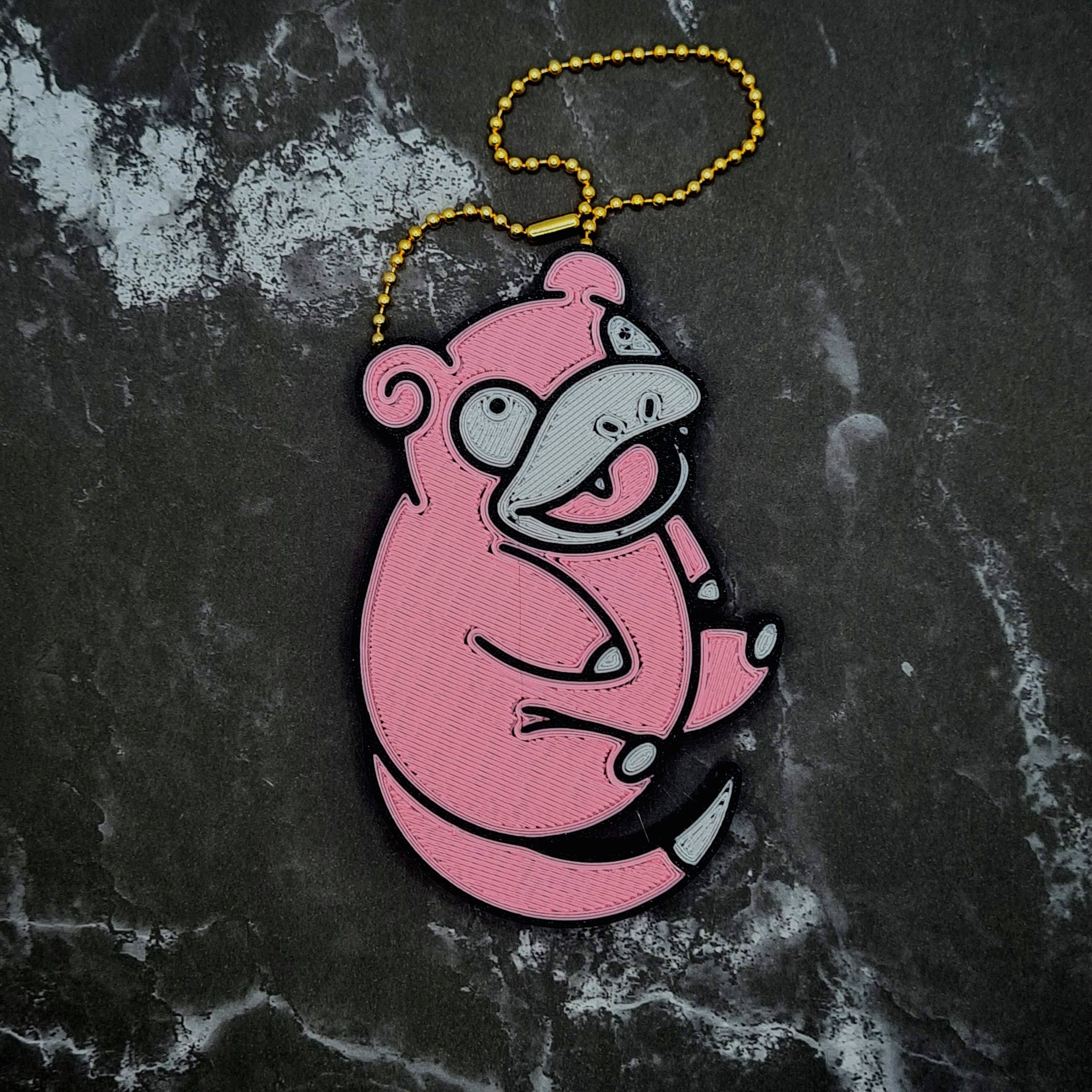 Slowpoke Charm 3d model
