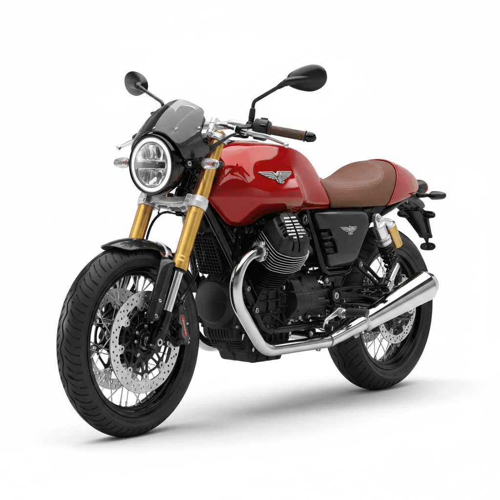 Moto Guzzi V7 Racer Cafe Racer 3d model