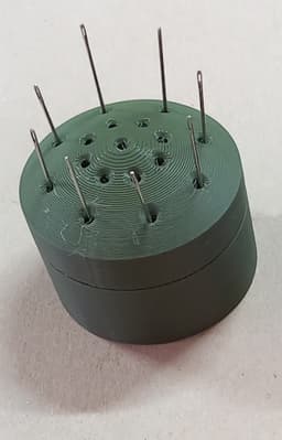 Leather Needle Caddy 3d model