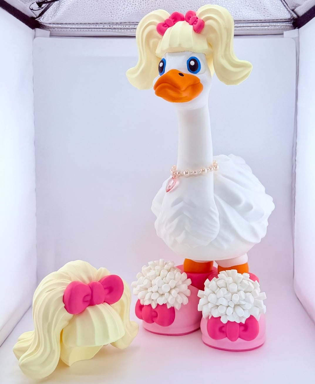 Cheerleader Goose Gear for Porch Goose 3d model