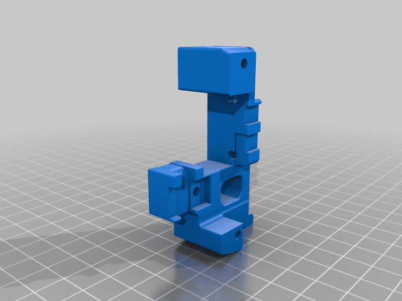 Stealthburner (CW2 style) Carriage for mgn12 - CR-10 3d model