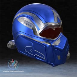 Captain America 4 Hyper Sonic Helmet 3D Printer File 3d model