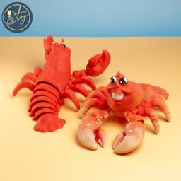 Articulated Lobster 3d model