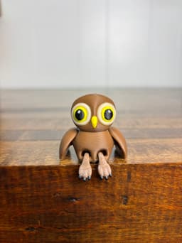 Owl V2 Fidget 3d model