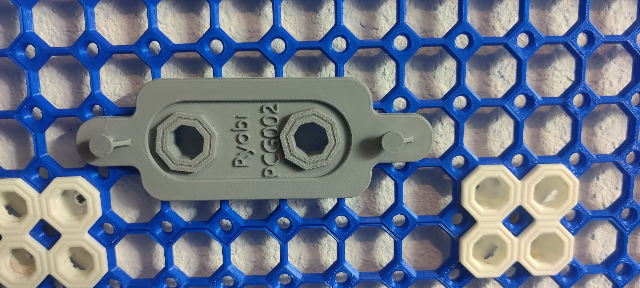 Ryobi PCG002 Battery Charger Bracket for Multiboard 3d model