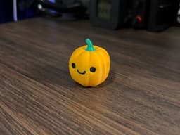 Cute 3D Pumpkin for Halloween 3d model