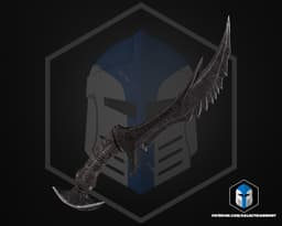 Skyrim Daedric Dagger - 3D Print File 3d model