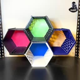 Honeycomb Desk Organizer 3d model