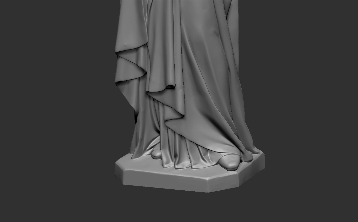 Our Lady Maria 3D Scanning STL Printable 3d model
