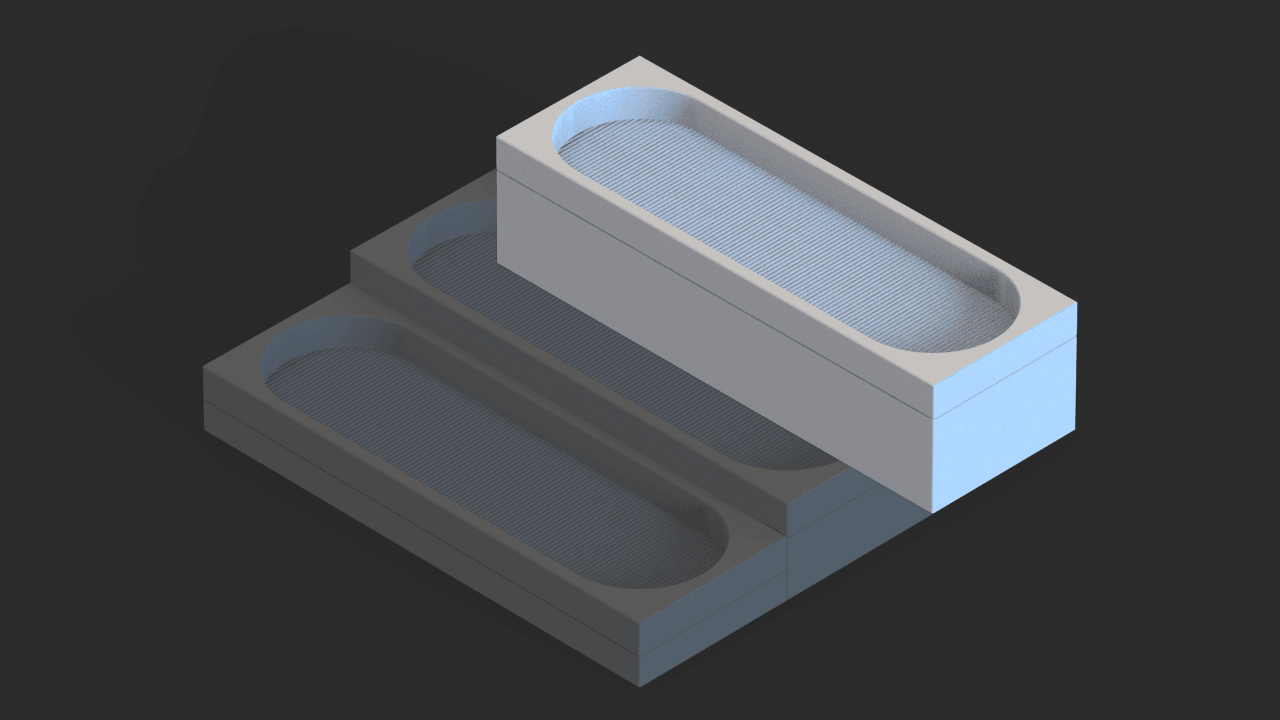 BLOQ.03 (Modular Perfume Tray Organizer) 3d model