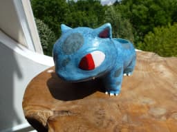 bulbizarre bulbasaur planter 3d model