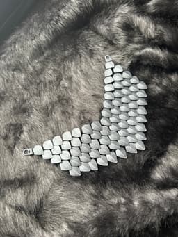 Articulated Scalemail necklace 3d model