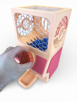 Mini Gacha Machine 3d model