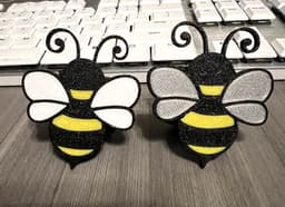 Bee Scout Neckerchief Woggle 3d model
