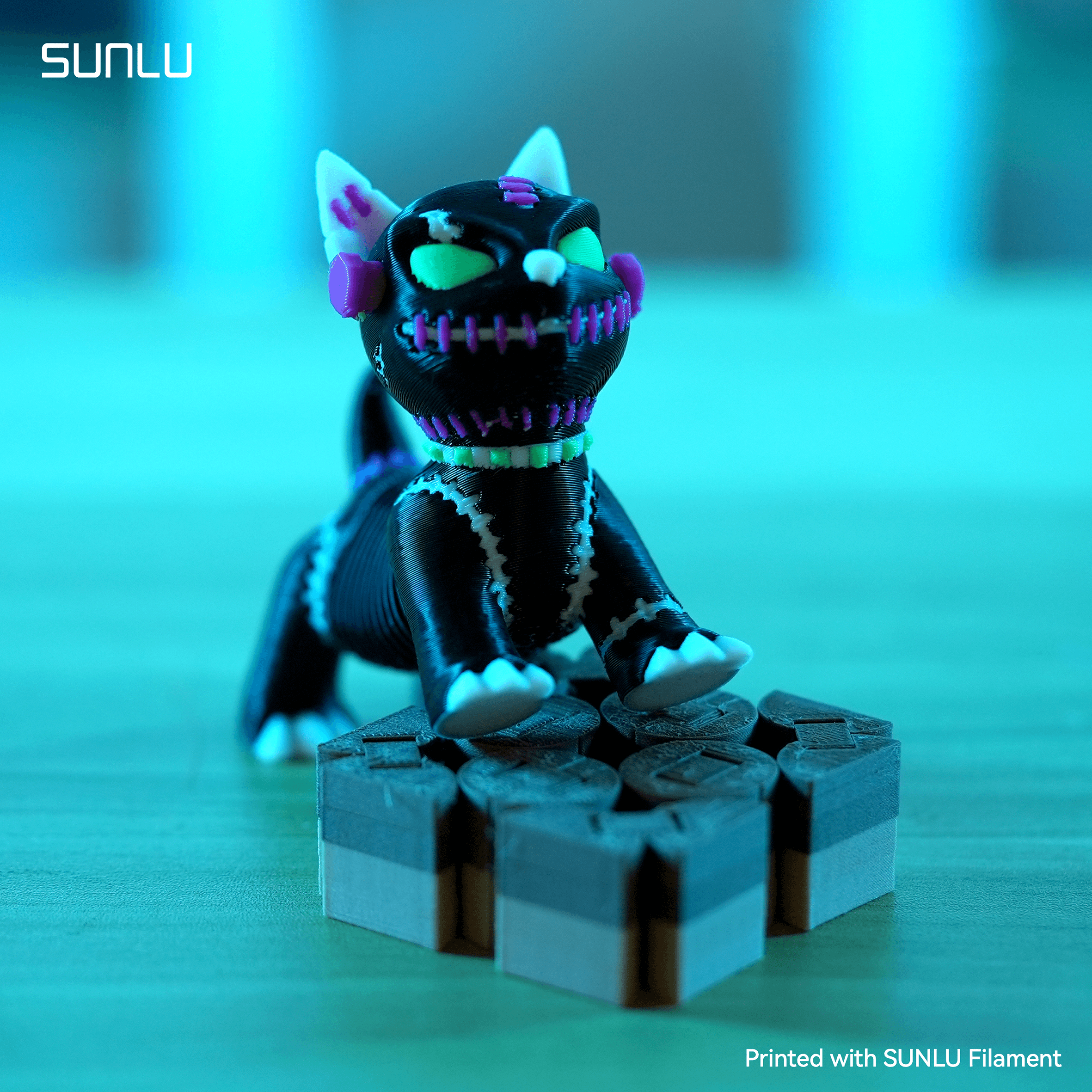 Slinky zombie dog_SUNLU.3mf 3d model