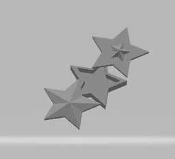 FHW: Star Jewelry box with two lids 3d model