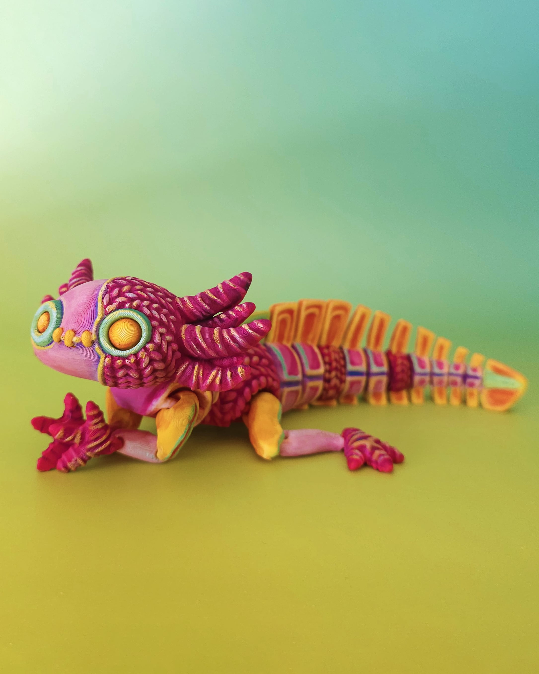 Stuffed Axolotl 3d model