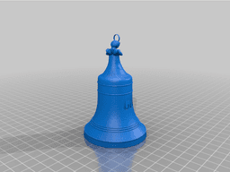 Christmas bell 3d model