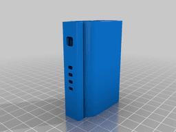 18650 FPV Goggle Battery Pack 3d model
