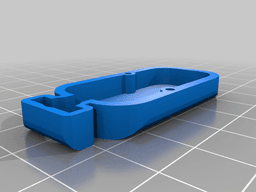 18650 FPV Goggle Battery Pack 3d model