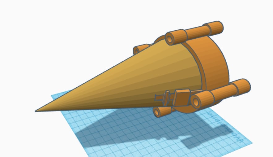 Scientific Exploration Vessel 3d model