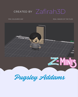 PUGSLEY ADDAMS FOR FREE Z-MINIS 3d model