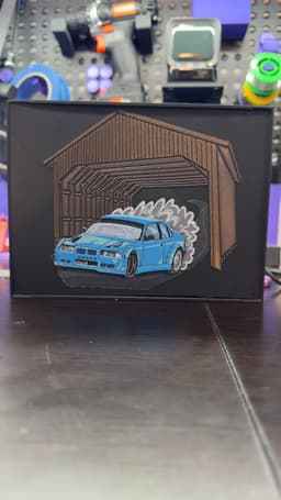 Framed E36 3d model