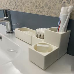 CS68-25 Stacking box bin component for creative 3d printing maker 3d model