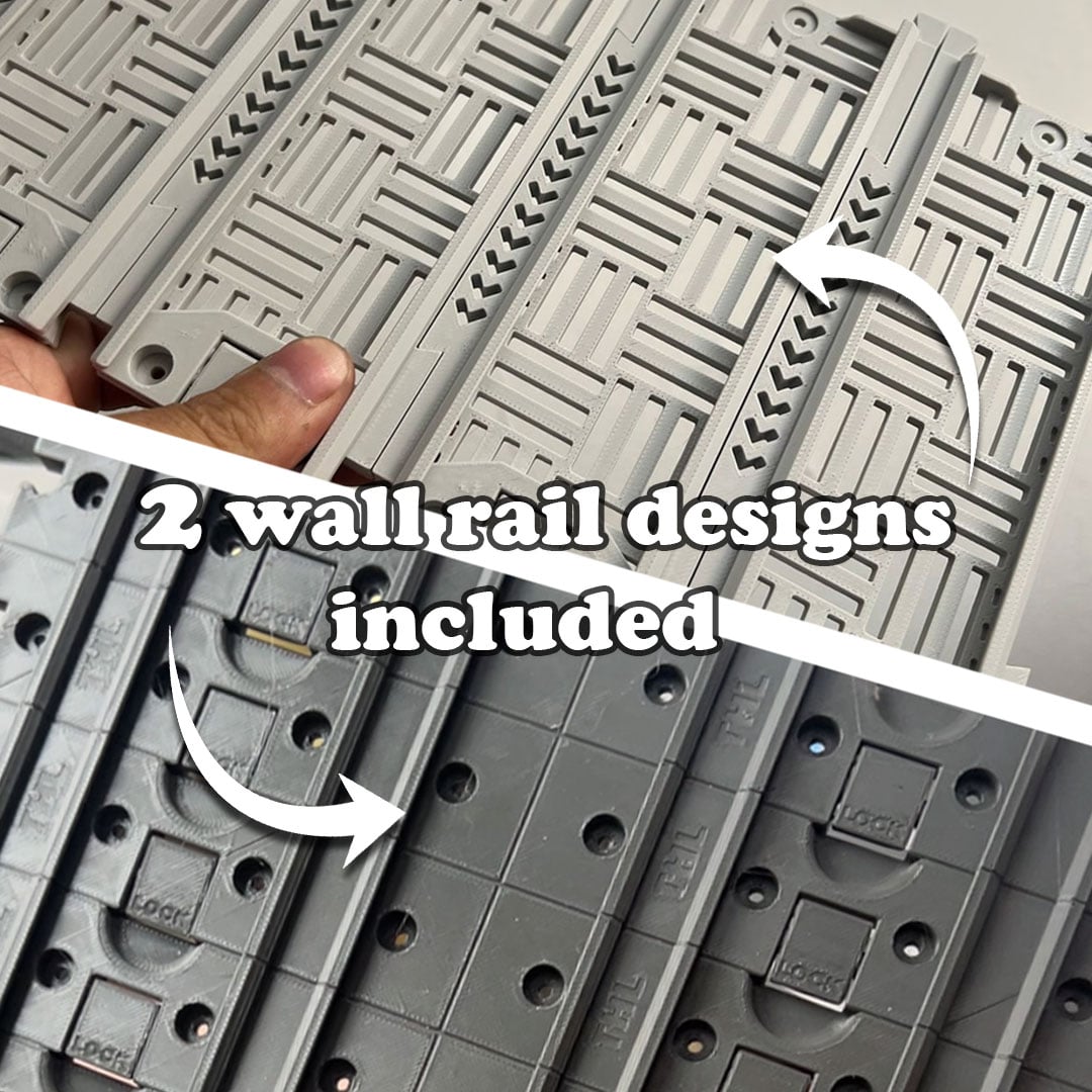 (v1) Push to Open Stackable Infinite Storage System 3d model