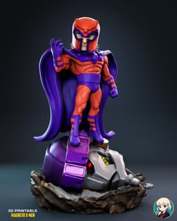 Magneto Chibi - Premium Collectible 3d model