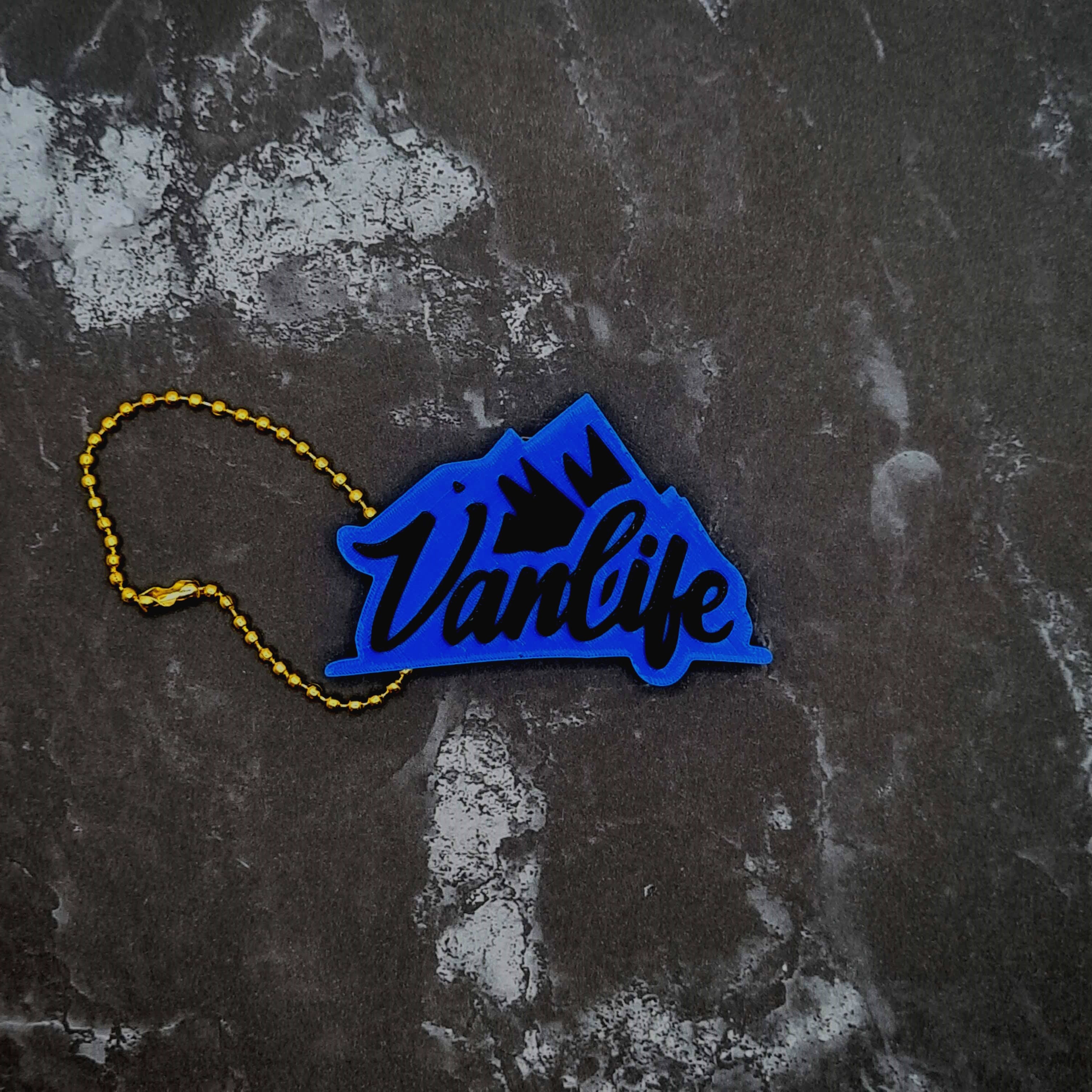 VanLife Keychain 3d model