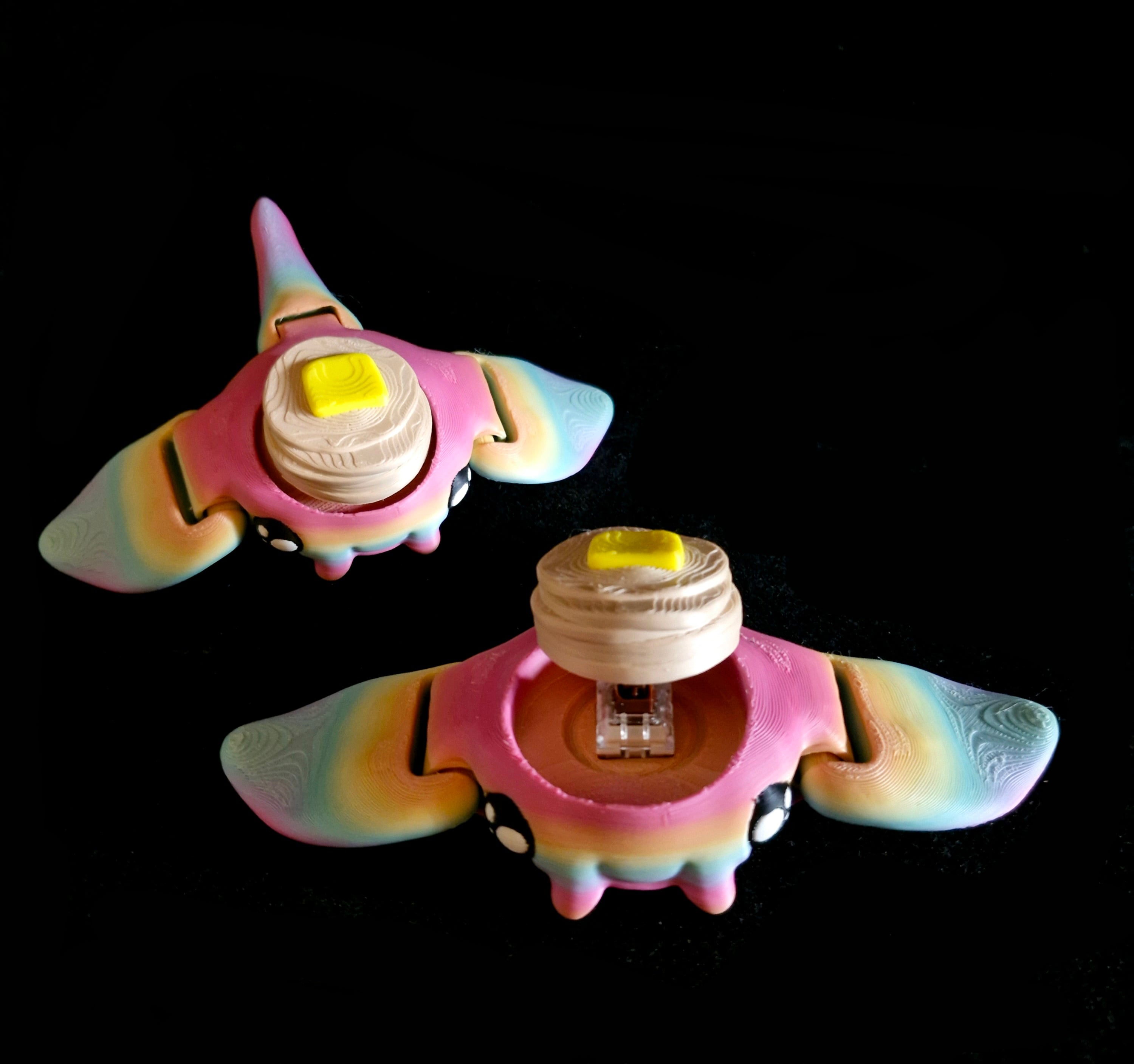 Manta Ray Clicker Collab Abbycat3d (Personal Use) 3d model