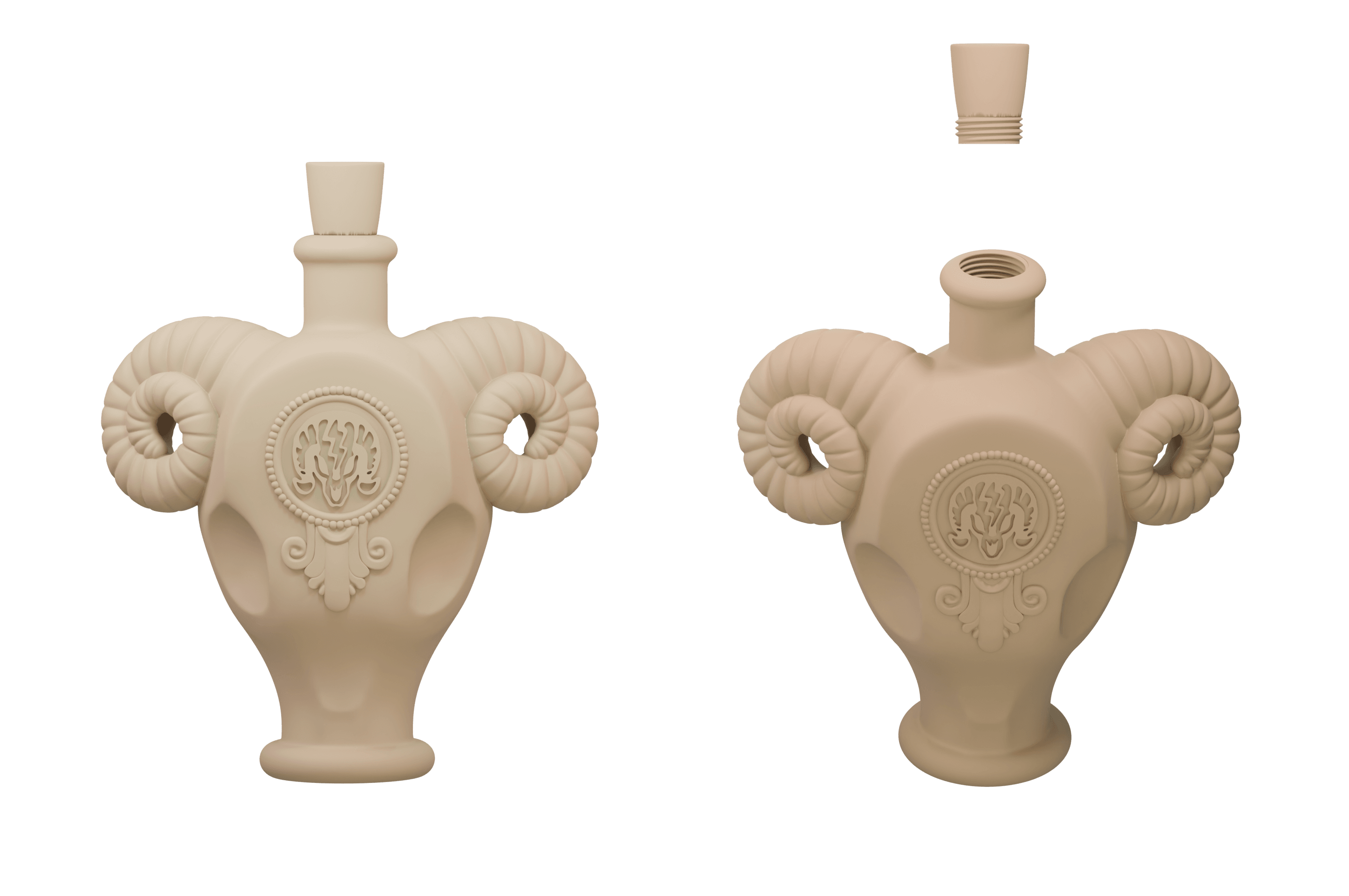 Charge Vigor Bottle 3d model