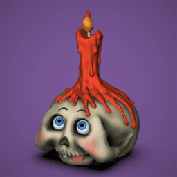 Glowing AMBER -Garbage Pail Kids 3d model