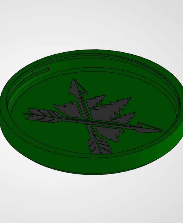 Dice Container Tray Threaded Bundle 3d model
