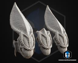 Acklay Skull Trophy - 3D Print Files 3d model